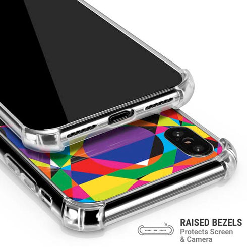 Parallel Vectors iPhone XS Max Clear Case